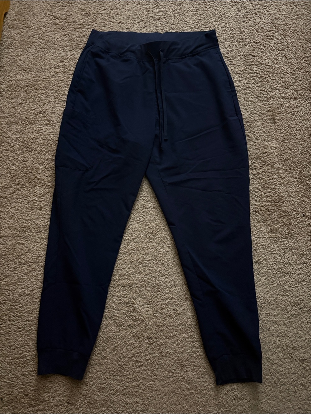 Women’s Mandala Navy Slim Jogger Sweatpants with Drawstring